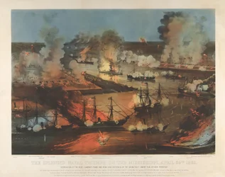 De schitterende zegetocht op de Mississippi, 24 april