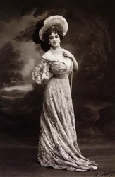 Lola Montez, artiestennaam van de danseres Eliza Rosanna Gilbert (1821-1861), foto door Nadar, pseudoniem van Gaspard-Félix Tournachon (1820-1910)