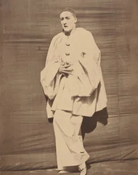 Pierrot in pijn, ca. 1854-55