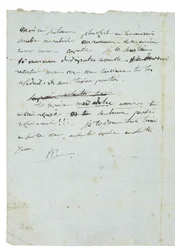 Brief aan Josephine de Beauharnais