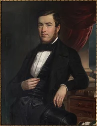 Portret van een heer