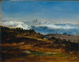 De Pyreneeën, de Piek van de Midi de Bigorre