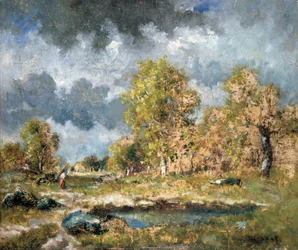 De Vijver, midden 19e eeuw