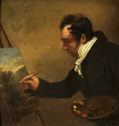 Portret van dominee John Eagles