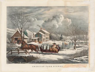Amerikaanse Boerderijscènes, Winter