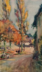 In Whimple, Devon, c1916
