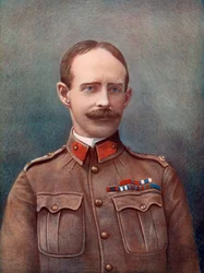 Luitenant-generaal Ian Hamilton, bevelhebber van de Mounted Infantry Division, South Africa Field Force, 190