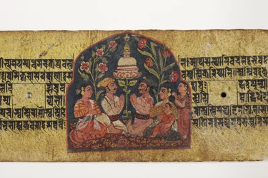 Aanbidding van een stupa, 1659
