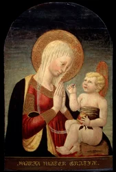 Madonna en Kind met Granaatappel