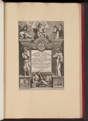 Titelpagina voor Franciscus Aguilonius, Historica Theologica et Moralis Terrae Sanctae Elucidatio