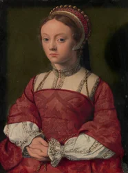 Portret van een jonge vrouw