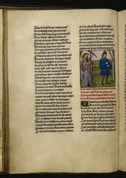 Amors (de God van de Liefde) en L