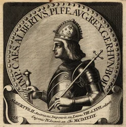 Koning Albert II van Duitsland.