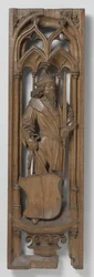 Paneel van een orgelkast, ca. 1510-20