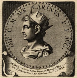 Portret van Romeinse keizer Carinus