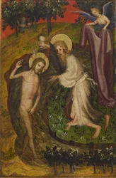 De Doop, uit een opvouwbaar altaarstuk, ca.1400