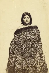 Mina Makata, Halfbloed Maori, c.1865