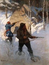 Elanden jacht