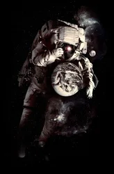 Astronaut Kosmische Aarde