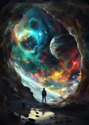 Ontdekking van een kosmische grot
