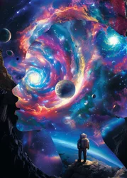 Kosmisch gedachtenlandschap