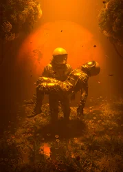 Golden Moon-astronauten