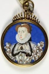 Een dame traditioneel geïdentificeerd als Elizabeth I