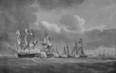 Gedurfde actie van Lord Cochrane, c1807