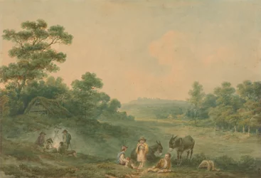 Landschap met Zigeuners