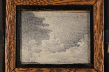 Schets van landschap en wolken, ca. 1917-19