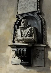 Gedenkteken voor Hugo Barker, 1632