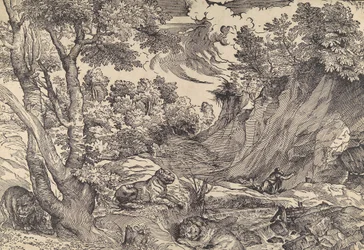 St. Hiëronymus in de wildernis