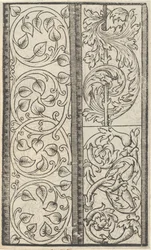 Esemplario di lavori, pagina 6 recto, augustus 1529