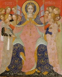 Sint Ursula en haar dienstmaagden