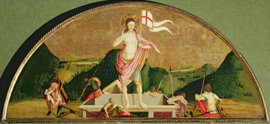 De verrezen Christus (olieverf op paneel)