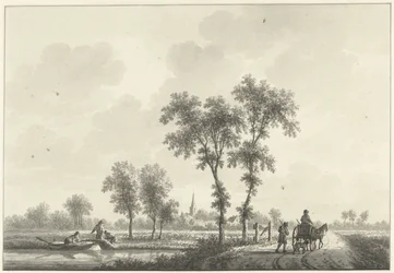 Het dorp Spijk in Gelderland