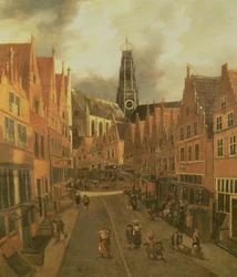 Uitzicht op de 