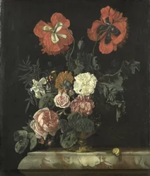 Stilleven met bloemen