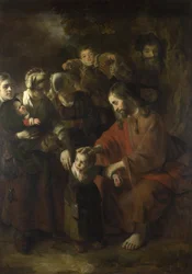 Christus zegent de kinderen, 1652