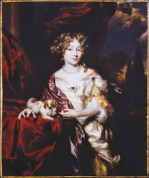 Portret van een dame, 1677