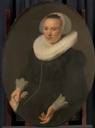 Portret van Maria Swartenhont