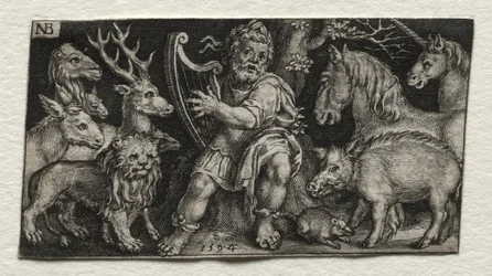 Orpheus die de Dieren Betoverd, 1594