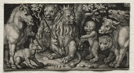 De Koning der Beesten, 1594