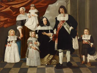Portret van een familie