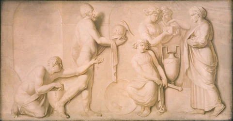 Achilles en de Dochters van Lycomedes