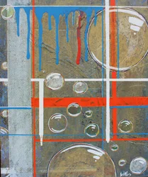 Abstracte rasterbellen