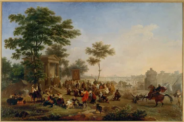 Mis op het platteland rond Rome