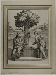 Christus en de vrouw van Samaria
