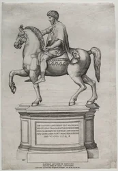 Ruiterstandbeeld van Marcus Aurelius, 1548