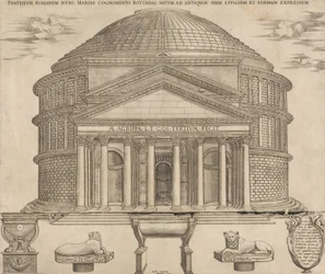 Speculum Romanae Magnificentiae: Het Pantheon, 1649